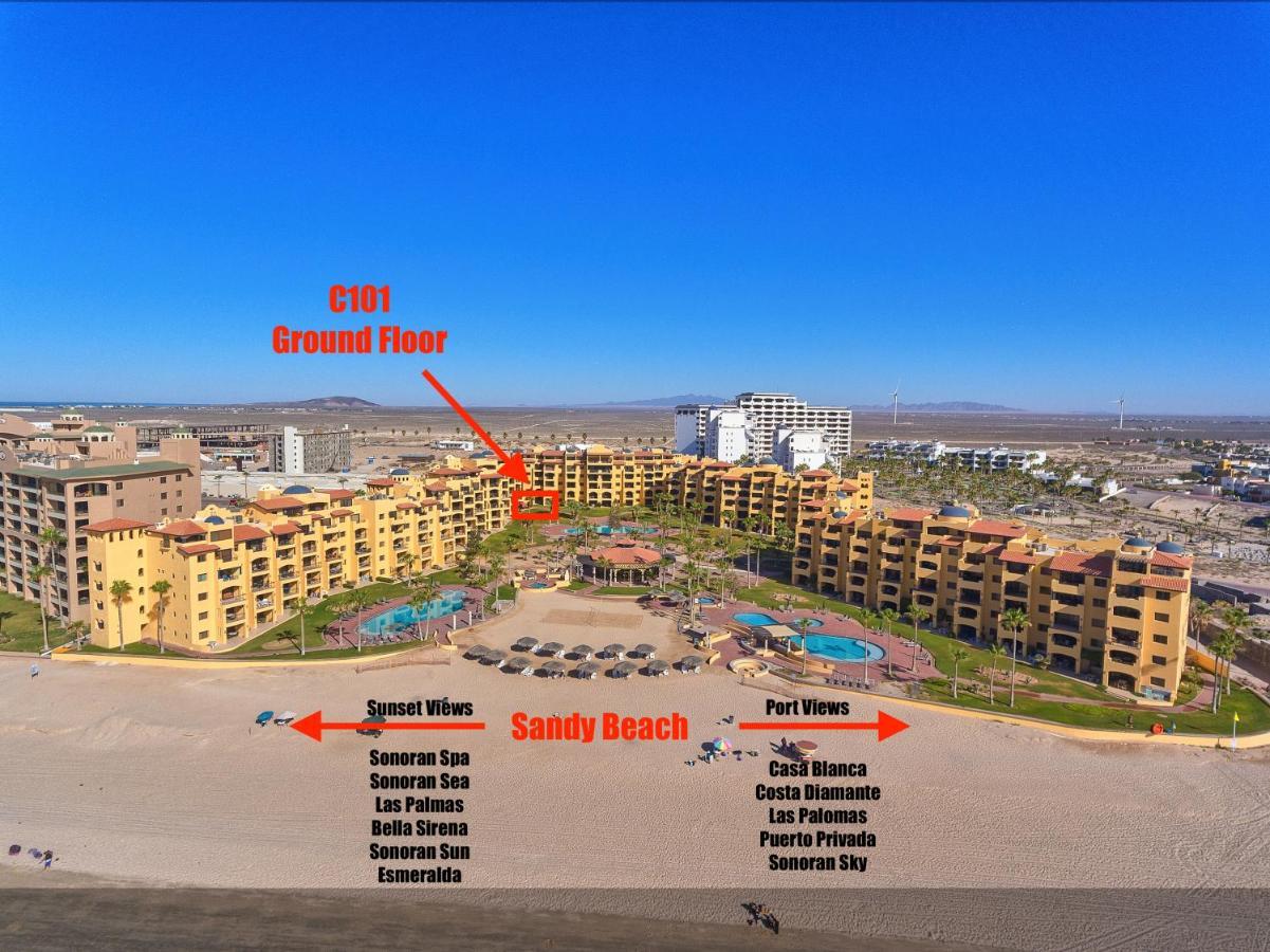 Princesa De Penasco Condo C101 Sandy Beach Puerto Penasco Exterior photo